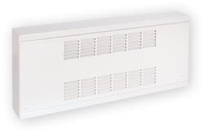 800W White Commercial Baseboard Heater 208V 200 Watts Per Linear Foot
