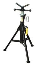 Standard 2500 lb Capacity Hi Fold-A-Jack Stand with Vee Head