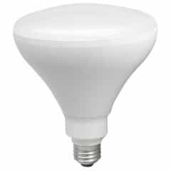 TCP Lighting Br40 12W Non-Dimmable LED Bulb, Smooth, 3000K