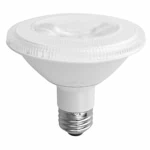 PAR30 12W Dimmable LED Bulb, Smooth, Short Neck, 5000K, 15 Degree