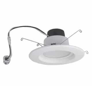 TCP Lighting 6-in 14W LED Recessed Downlight Retrofit, Dimmable, 1250 lm, 120V, 2700K, White