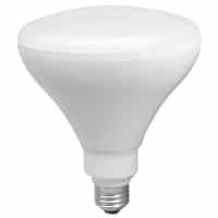 Br40 17W Non-Dimmable LED Bulb, Smooth, 3000K