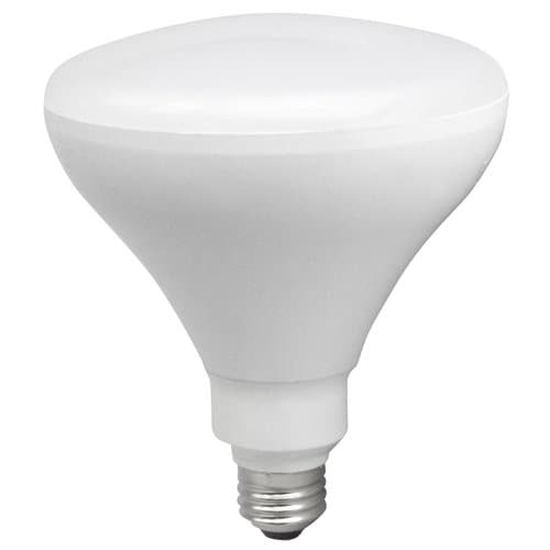 17W Dimmable Smooth Br40 LED Bulb, 2400K