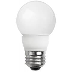 4W Dimmable LED Bulb, Frosted G16 Globe, 2700K