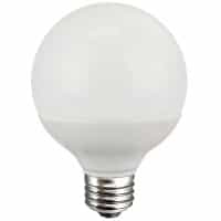 4W Dimmable Smooth G25 Frosted LED Bulb, 2700K