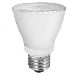 PAR20 8W Dimmable LED Bulb, Smooth, 4100K, 25 Degree