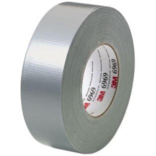 Tesa Tapes 2" x 60 yd Economy Grade Silver Duct Tape