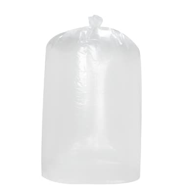 Clear, 60 Gallon 2 Mil Low-Density Can Liners-22 x 16 x 60