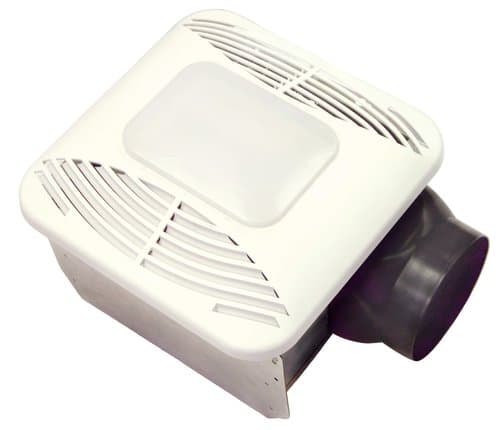 Bathroom Exhaust Fan w/ Nighlight & Fan Light, 135 Sq. Ft, 110 CFM