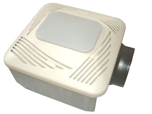 Bathroom Exhaust Fan w/ Nighlight & Fan Light, 180 Sq. Ft, 110 CFM