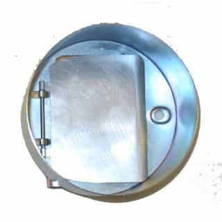 4-in Replacement Duct Adaptor for Bathroom Exhaust Fans, Metal