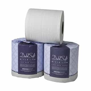 Wausau EcoSoft Universal Bathroom Tissue, 1-Ply