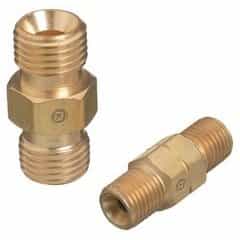 Brass Acetylene/F. Gas Hose Coupler