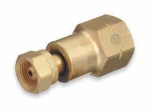 CGA-200 "MC" Acetylene Brass Cylinder Adapter