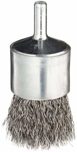 1" Crimped Wire Solid End Brush