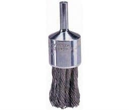 Weiler 1-1/8" Hollow End Knot Wire End Brushes