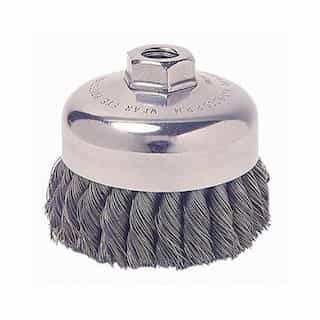 2-3/4" Single Row Knot Wire Cup Brush