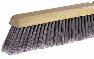 18" Black Horsehair Fine Sweep Floor Brush