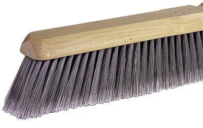 24" Black Horsehair Fine Sweep Floor Brush