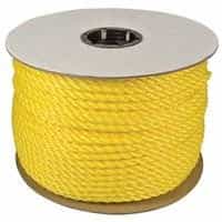 Yellow Polypropylene Rope