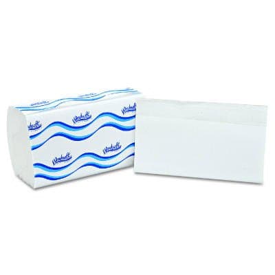 Windsoft White, 250 Count 1-Ply Embossed Singlefold Paper Towels-9.45 x 9