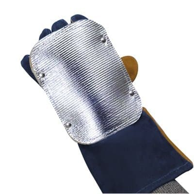 Aluminized Weld-O-Glass Back Hand Pad