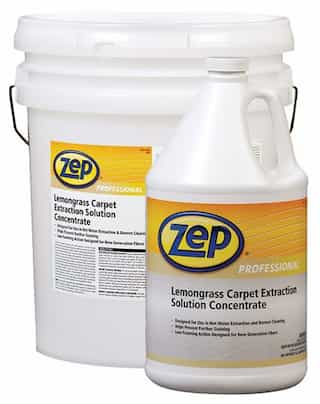 Zep Professional Lemongrass Carpet Extraction Solution Concentrate 1 Gallon