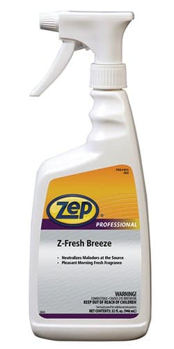 Zep Professional Z-Fresh Breeze Odor Neutralizing Spray 32 Ounces