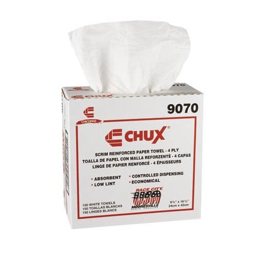 Chux White Light-Duty General Purpose Towels 9l5X16.5
