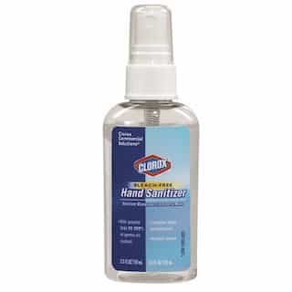 Clorox Fragrance-Free Hand Sanitizer Spray Bottle 2 oz.
