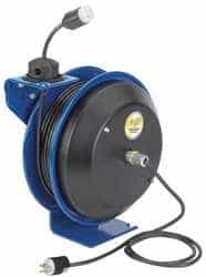 Coxreels Safety Series Spring Rewind Power Wheel 12/3 AWG