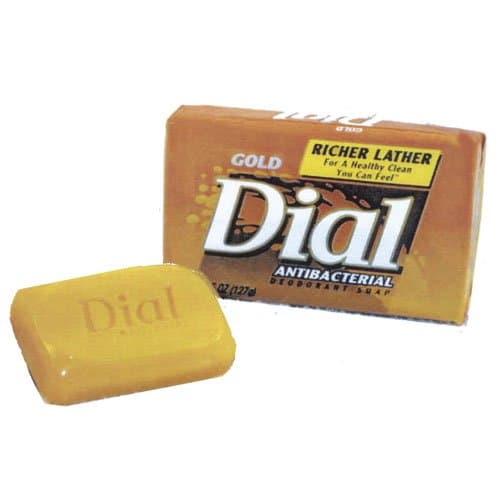 Dial Unwrapped Antibacterial Deodorant Bar Soap 2.5 oz.