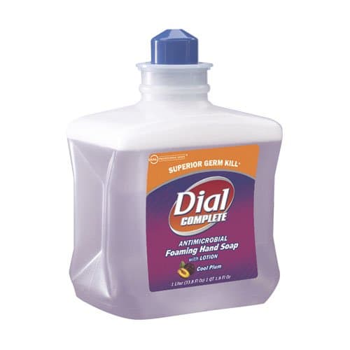 Dial Complete Plum Antimicrobial Foaming Soap w/ Lotion 1000 mL