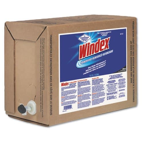 Windex Powerized Glass and Surface Cleaner 5 Gallon Bag-In-Box Dispenser