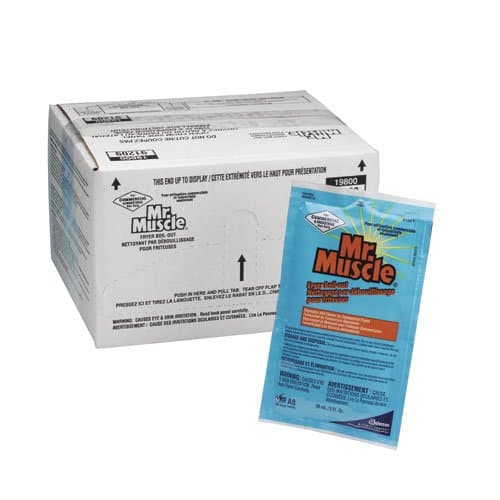 Mr. Muscle Liquid Fryer Boil-Out 2 oz Packets