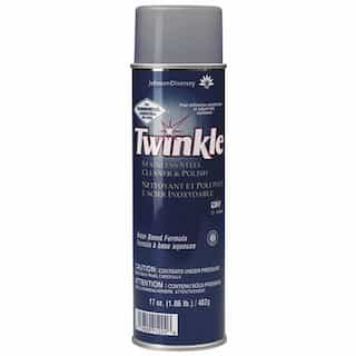 SC Johnson Twinkle Stainless Steel Cleaner and Polish 17 oz. Aerosol Can