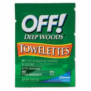 SC Johnson OFF! Deep Woods Insect Repellent Towelettes