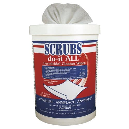 do-it-ALL Scrubs Lemon Scent Germicidal Cleaning Wipes