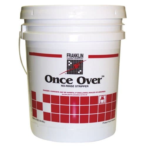 5 Gallon Once Over Mint Scented Rinse-Free Floor Stripper