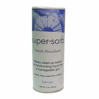 Lemon Scent Super-Sorb Liquid Spill Absorbent 12 oz.