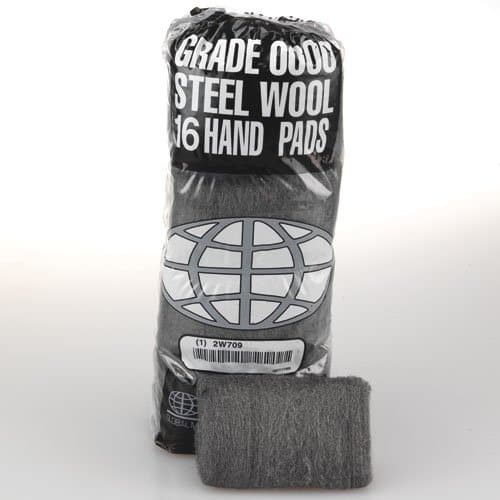 Global Material #0000 Finest Grade Steel Wool Hand Pads