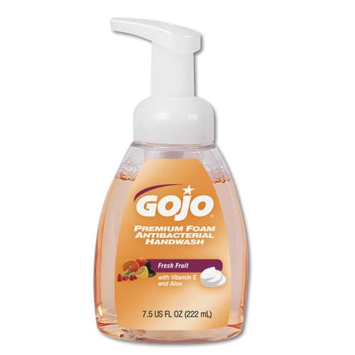 GOJO Fresh Fruit Scent Premium Foam Antibacterial Handwash 7.5 oz.