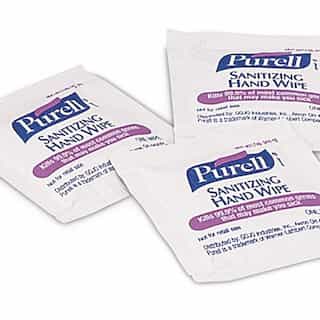 Purell Individually Wrapped Sanitizing Wipes 5X7, 1000 ct