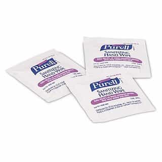 Purell Individually Wrapped Sanitizing Wipes 5X7, 100 ct