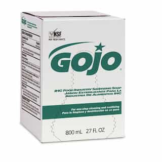 GOJO Bag-in-Box IHC Food Industry Sanitizing Soap 800 mL Refills