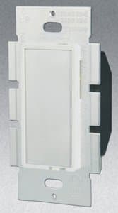 GP Single Pole 600W Touch Dimmer, White Trim / Silver Pad