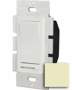 3-Way 600W Paddle Dimmer, Ivory