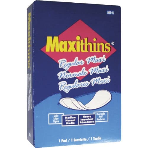 Hospeco #4 Maxithins Sanitary Napkins