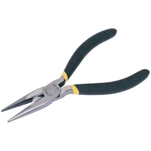 7'' Long Nose Steel Pliers with Plastic Dipped Handle