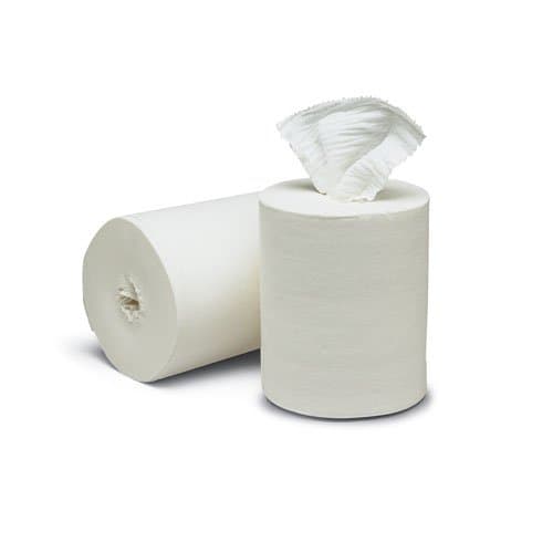Kimberly-Clark KLEENEX PREMIERE White 1-Ply Center-Pull Towels 4 ct